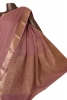 Pure Checks Zari Georgette Silk Saree